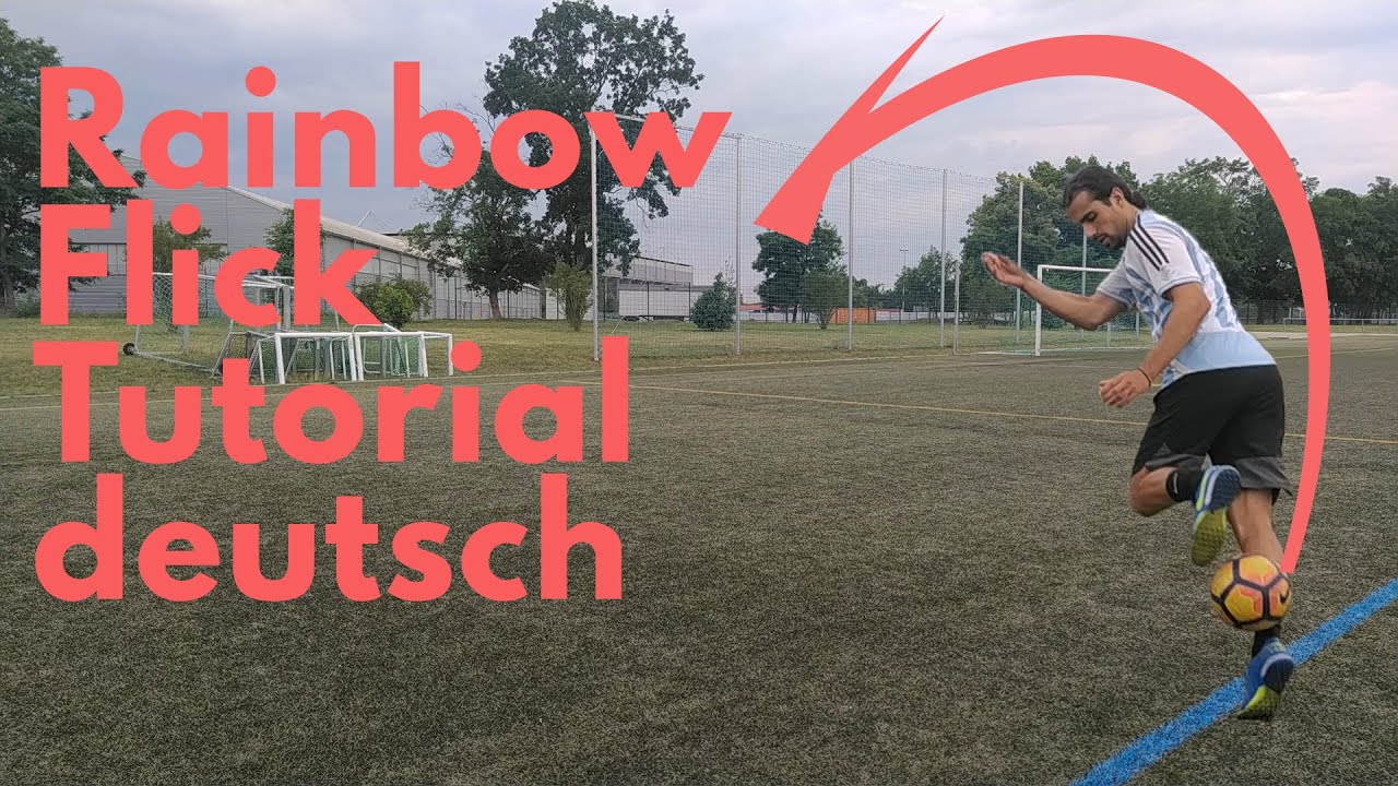 Fußball Rainbow Flick Lernen/Tutorial deutsch - Neymar Ronaldo Freestyle Trick