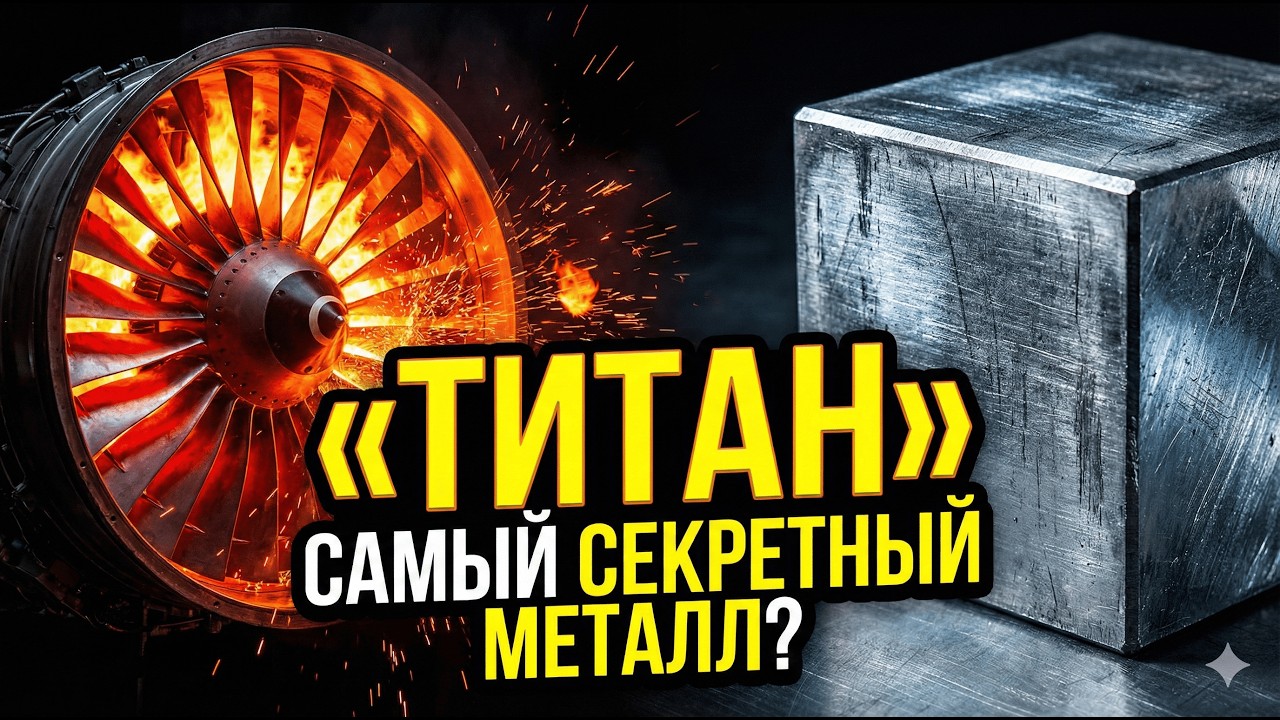ТИТАН! СУПЕРМЕТАЛЛ, который прятался в песке и изменил мир. #титан #металл #суперметалл #наука