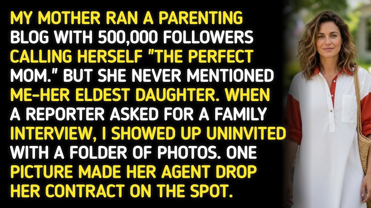 MY MOTHER RAN A PARENTING BLOG WITH 500,000 FOLLOWERS CALLING HERSELF “THE PERFECT MOM