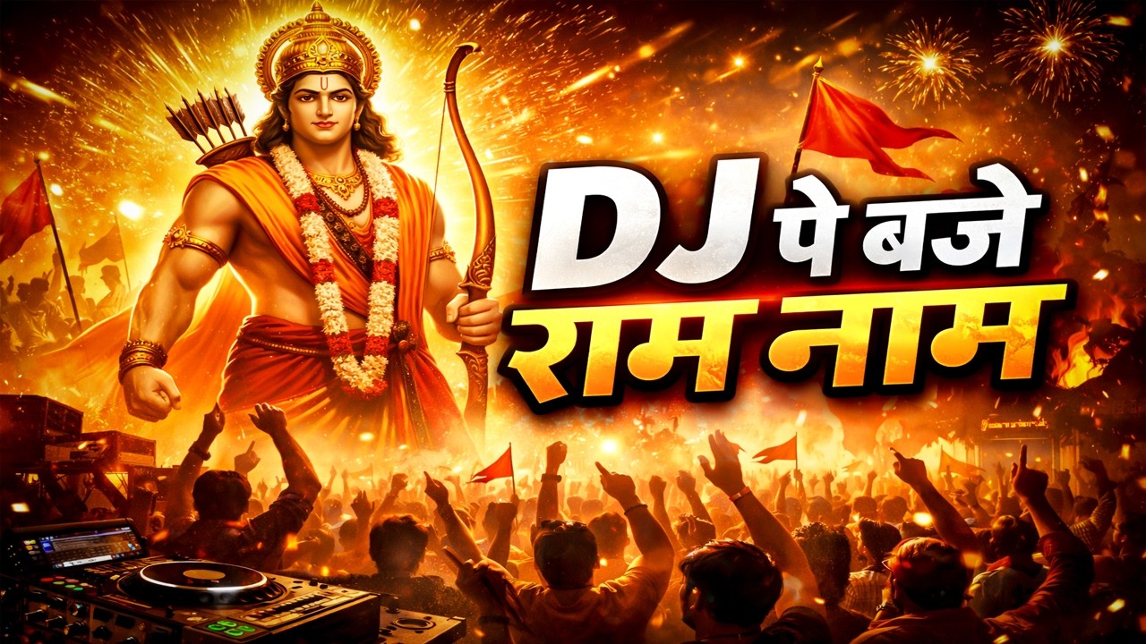 DJ पे बजे राम नाम | Ram Navami DJ Song 2026 | Jai Shri Ram Remix | Ram Bhakti | New Ram Navami Song