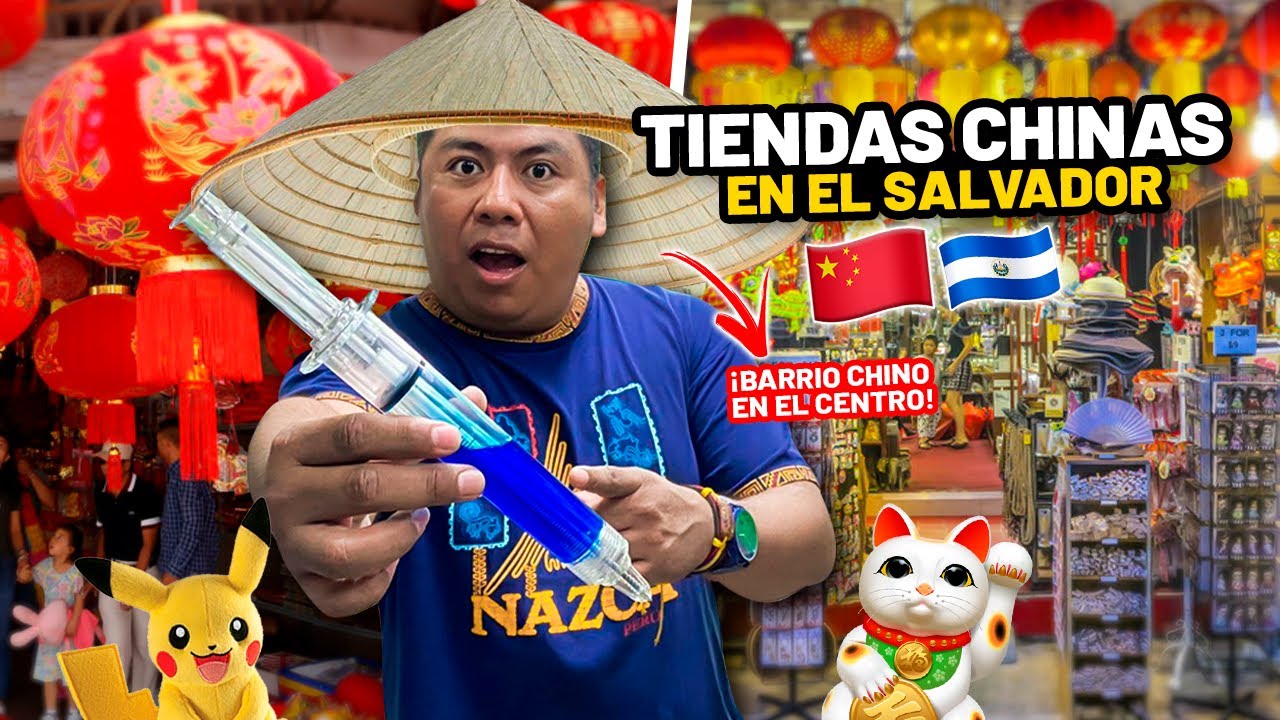 COMPRANDO en las TIENDAS CHINAS de EL SALVADOR *¿son económicas?*