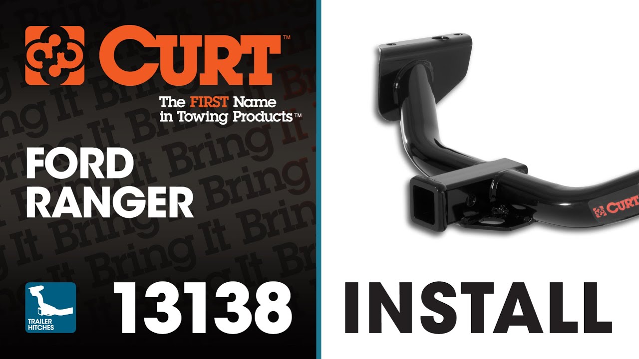 Trailer Hitch Install: CURT 13138 on a Ford Ranger