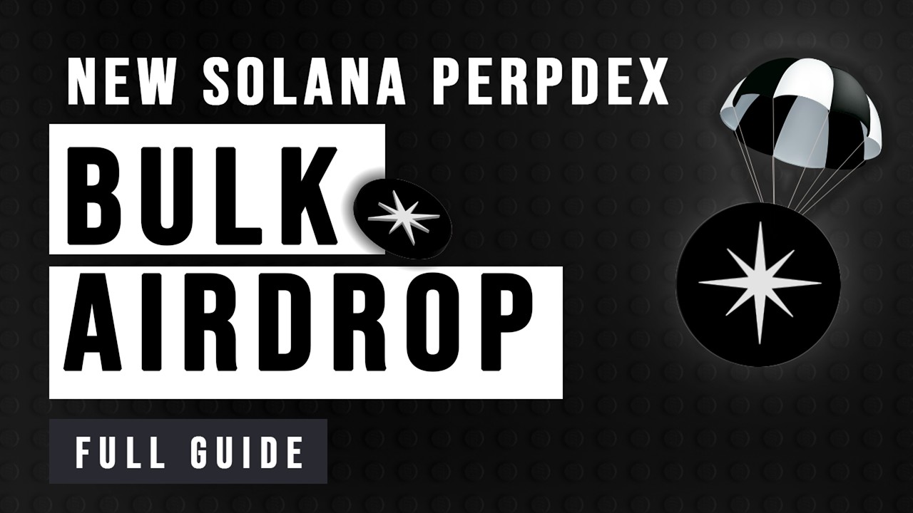 New DEX Alert! How to Farm the Bulk Trade Airdrop Early | Step-by-Step Guide