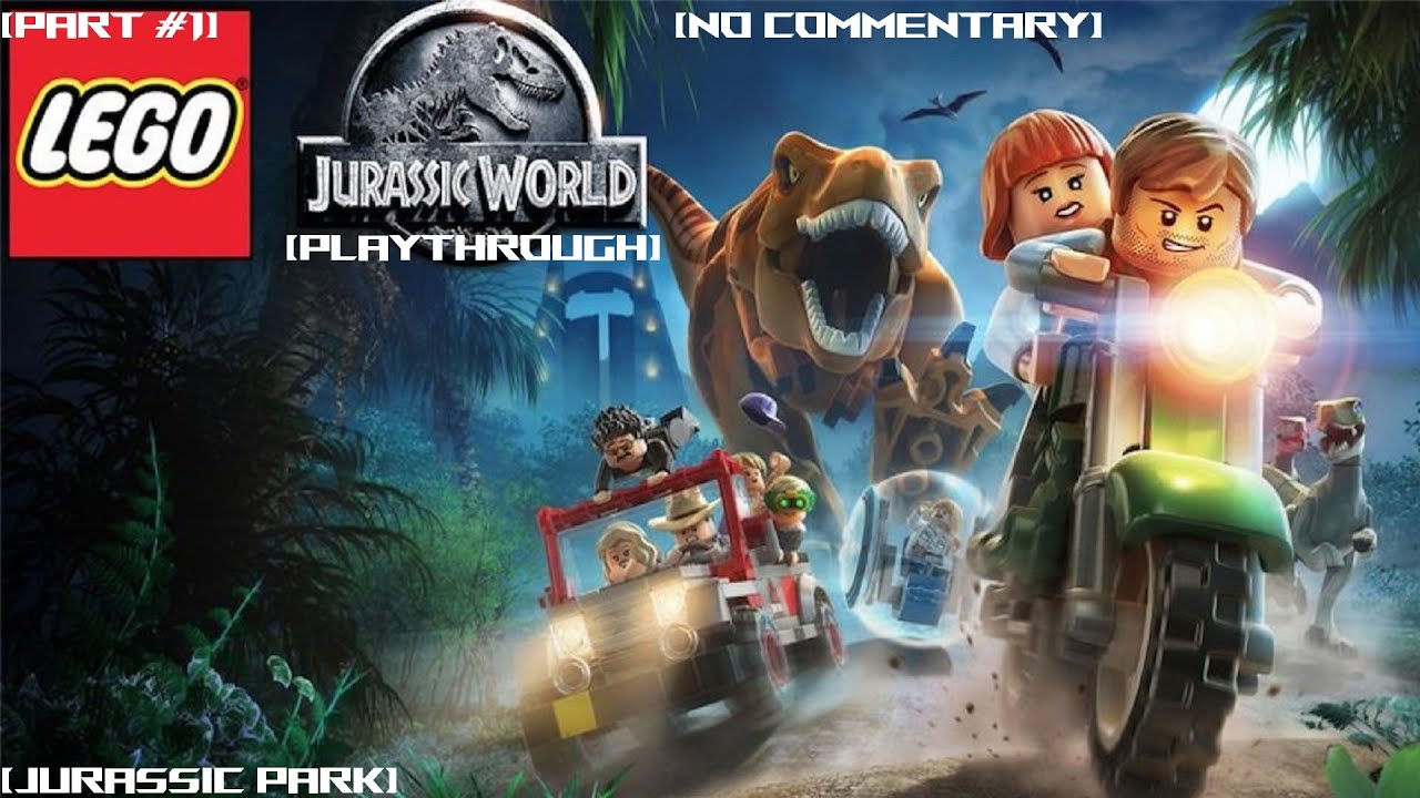 Lego Jurassic World Playthrough | [Part #1] | Prologue Of Jurassic Park