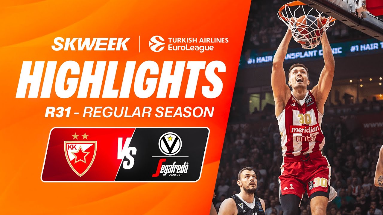 RED STAR IS STILL CHASING TOP 6 😤 - Étoile Rouge vs Virtus Bologne - EuroLeague Highlights J31