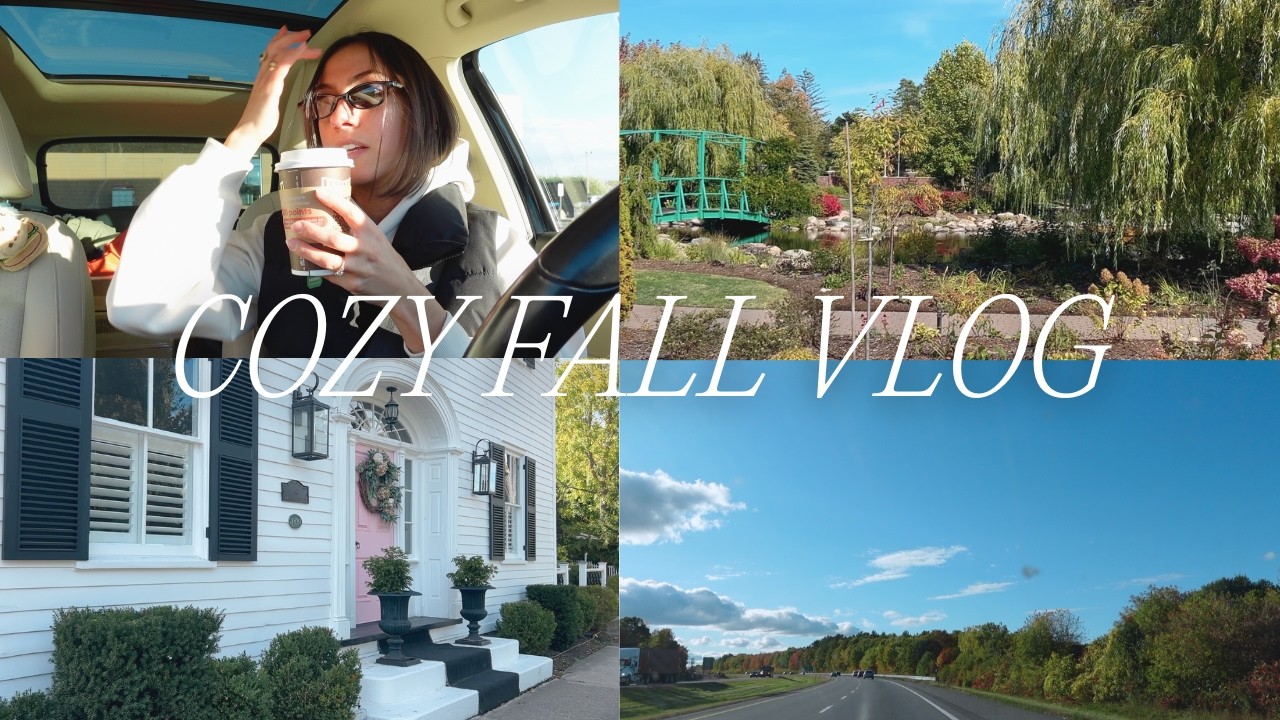 CANADIAN THANKSGIVING VLOG 🍂🍎✨ cozy fall road trip *home movie style vlog*