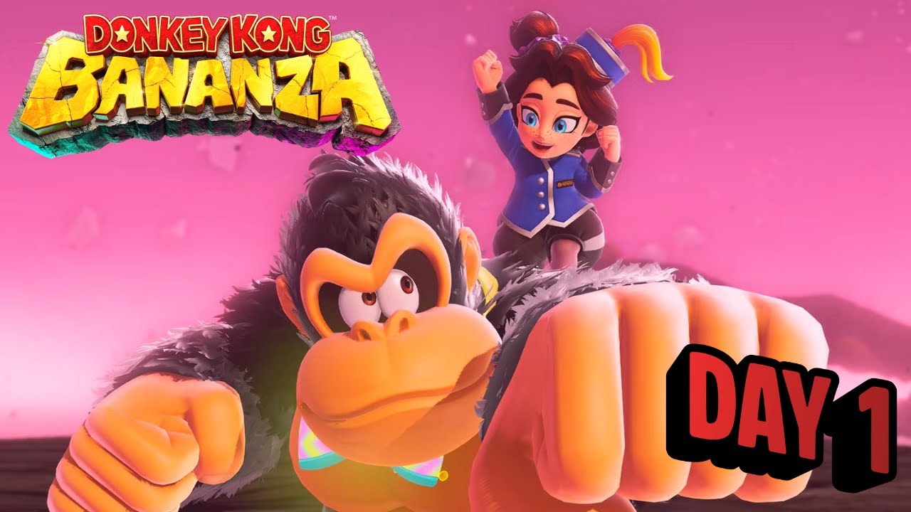 Low-Stress Gaming Night — Donkey Kong Banana