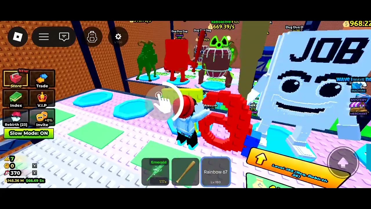 Today I play escape Tsunami for brain rods 