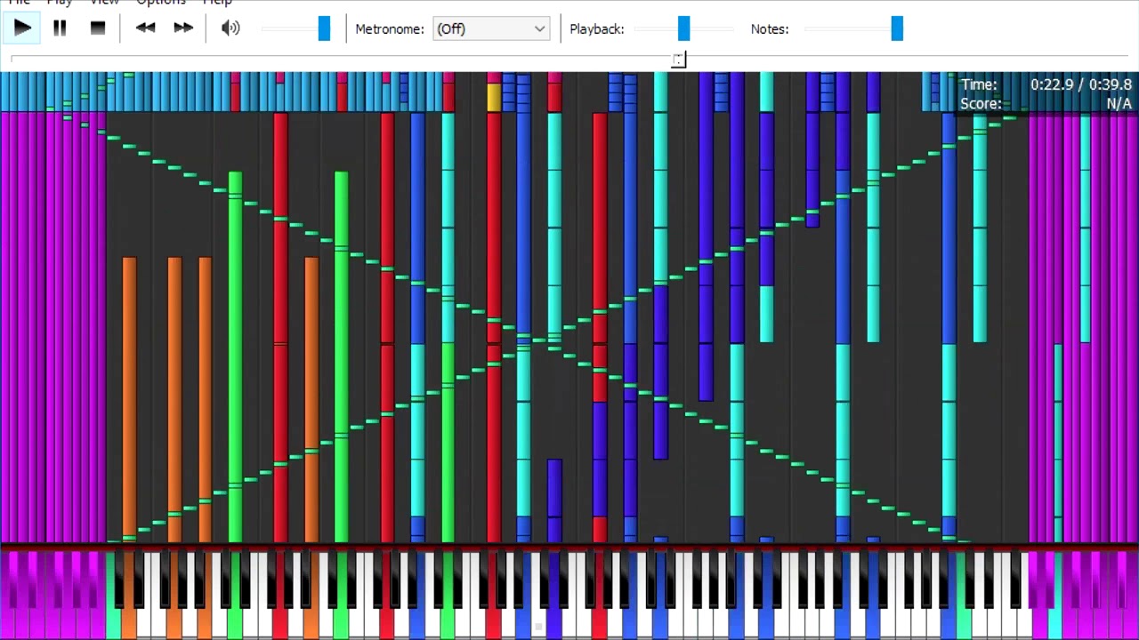 [Black Midi] Jingle bells | 4,6*10^5 notes