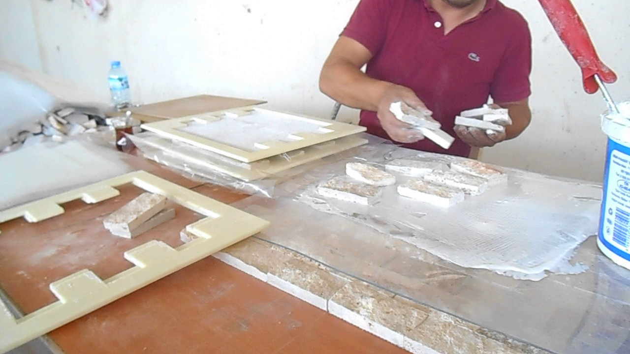 Mermer Mozaik dizilimi