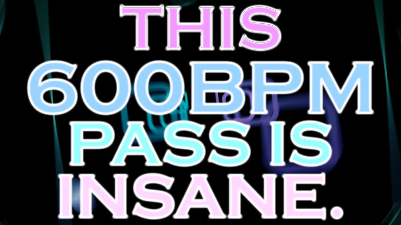 This 600BPM pass is INSANE...