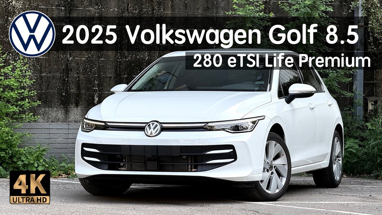2025 Volkswagen Golf MK8.5 280 eTSI Life Premium POV Test Drive | Exterior Interior | Taiwan Drive