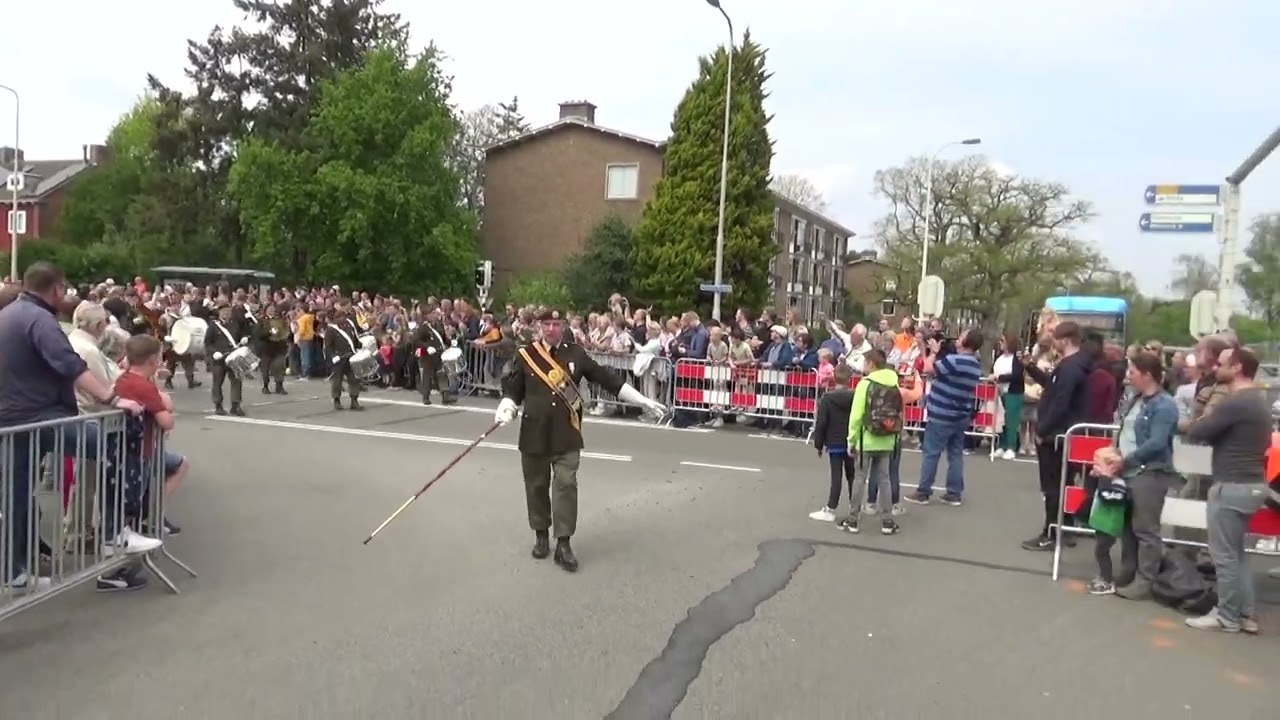 Regimentsfanfare Regiment van Heutsz Defile Wageningen 2022
