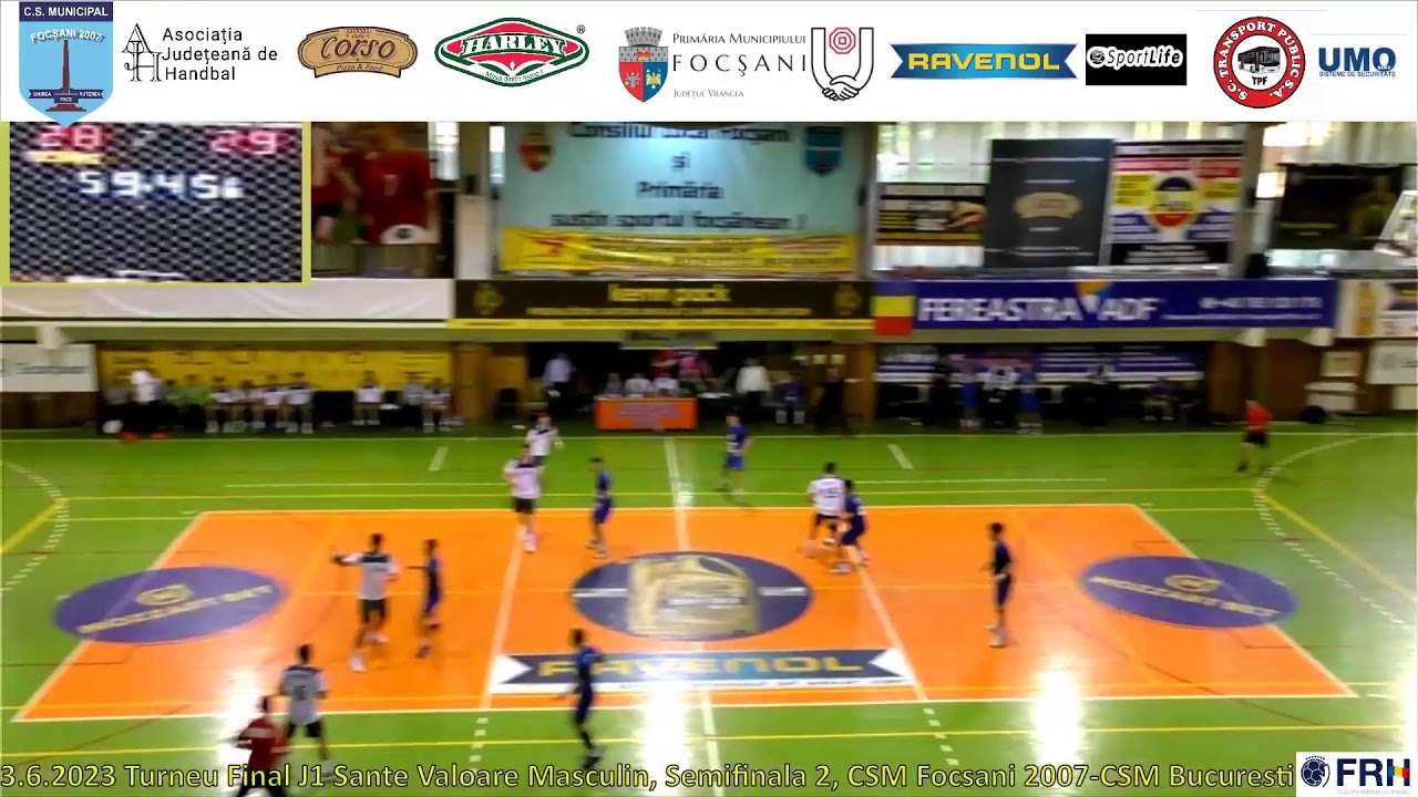 03.06.2023 Turneu Final J1 Sante Valoare Masculin, Semifinala 2, CSM Focsani 2007-CSM Bucuresti
