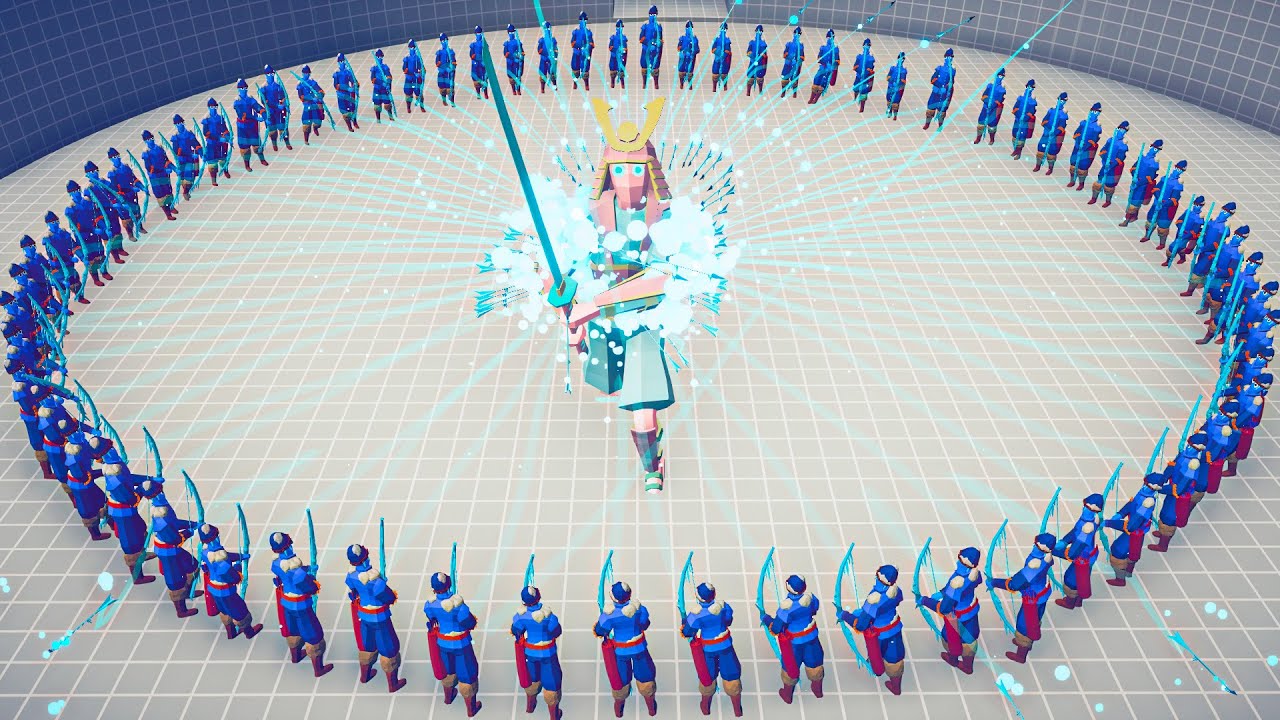 CIRCLE ICE ARCHER vs EVERY UNIT - Totally Accurate Battle Simulator TABS