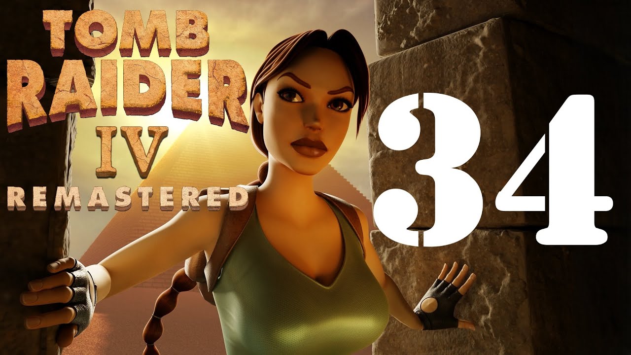 Tomb Raider IV Remastered - Level 30 - Inside Menkaure's Pyramid (All Secrets)