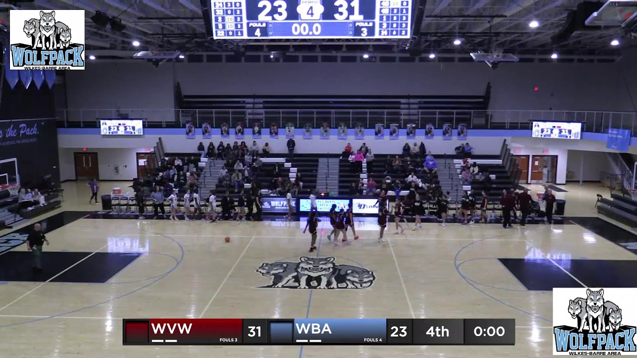 WVW vs Wilkes Barre Area Girls Basketball