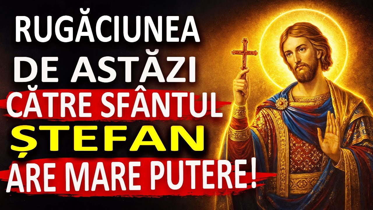 Sfântul Ștefan te Protejează | Rugăciunea pentru Ajutor Imediat