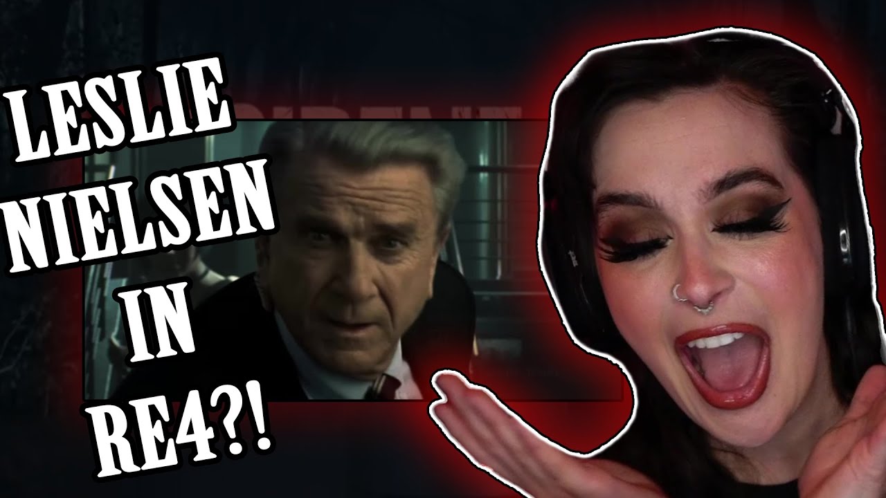 Resident Evil 4 с Лесли Нильсен в главной роли! || Реакция гота