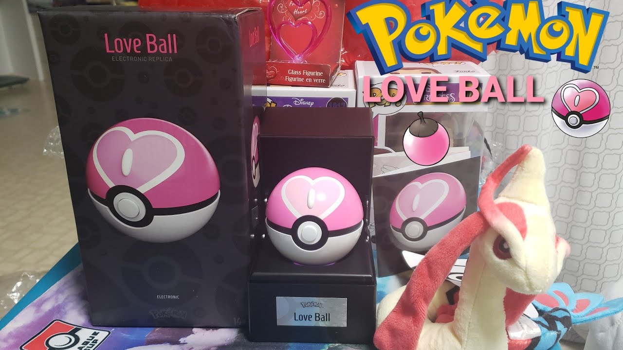 Pokemon Love Ball Replica Unboxing Showcase And Review The Wand Company