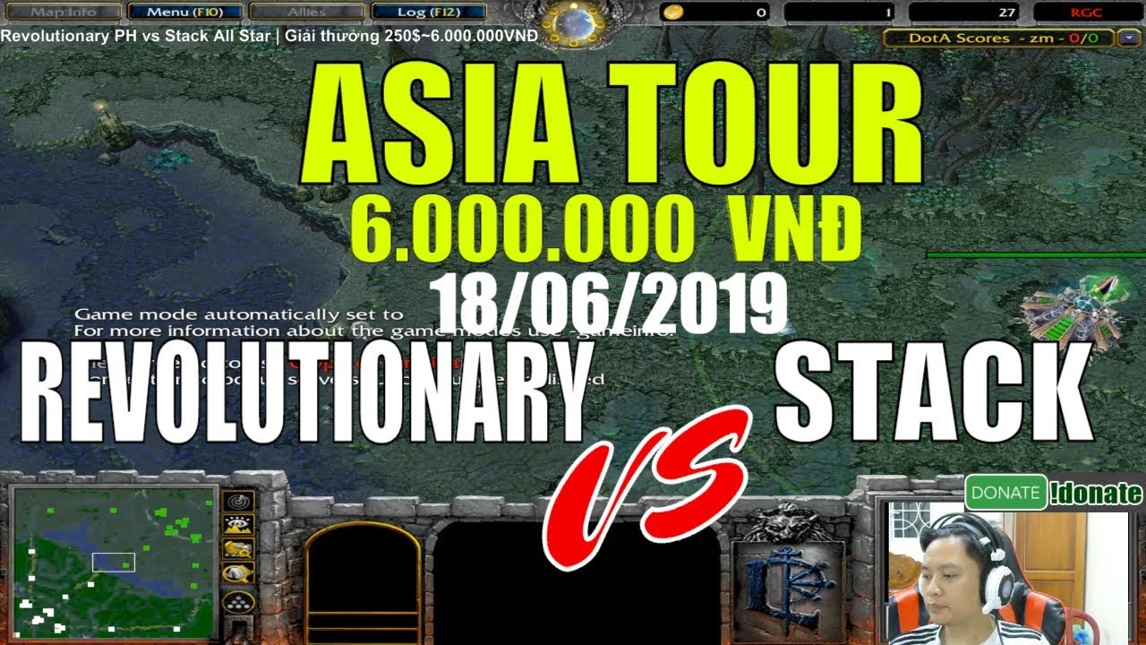 Final Tour Asia | Revolutionary (PH) vs Stack (All Star) | Giải thưởng 250$~6.000.000VNĐ