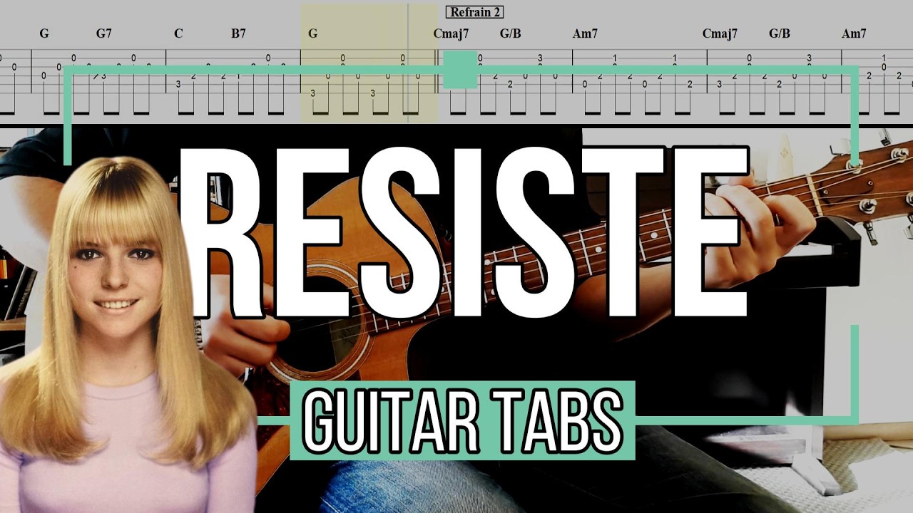 Résiste - France Gall [ Guitare Tabs ]