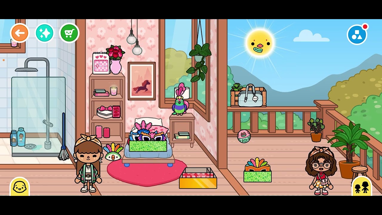 Me playing Toca Boca PART 2 COMING SOON!
