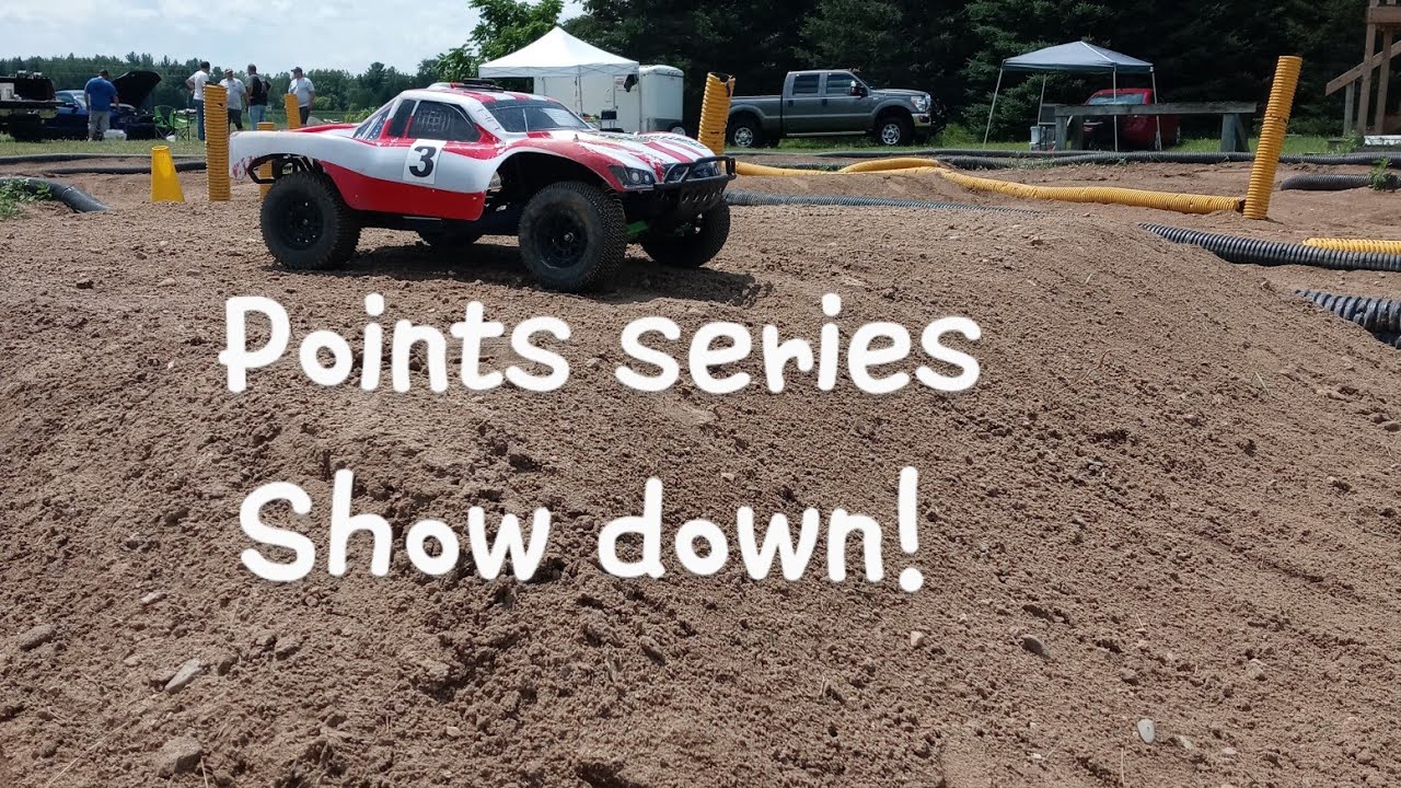 Rc 2wd short course truck racing. Points series show down!!  Last race of the year.