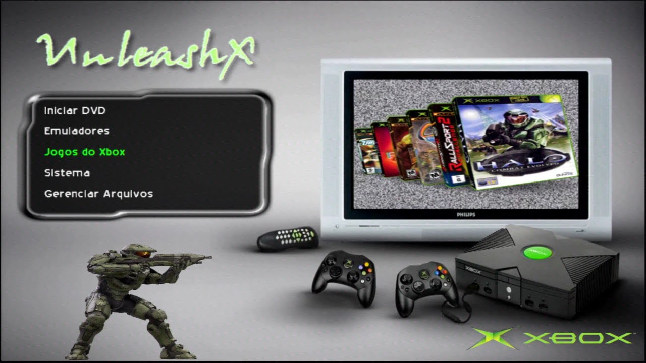 UnleashX (Dash Mod v3) - Xbox Clássico