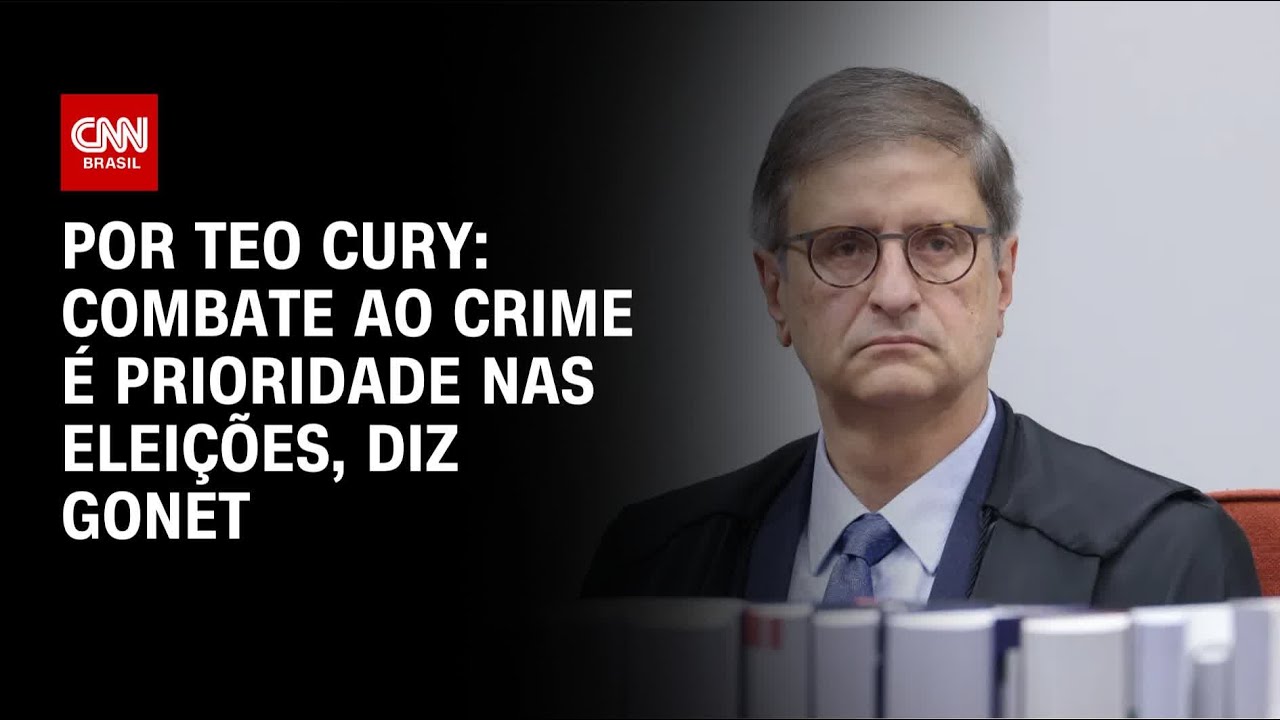 Gonet diz à CNN que combate a crime e fake news nas eleições são prioridade | CNN NOVO DIA