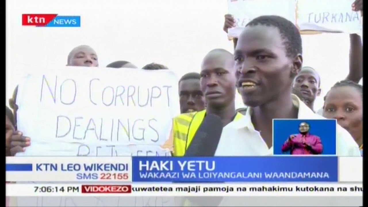 Wakaazi wa Loiyangalani, Turkana waandamana