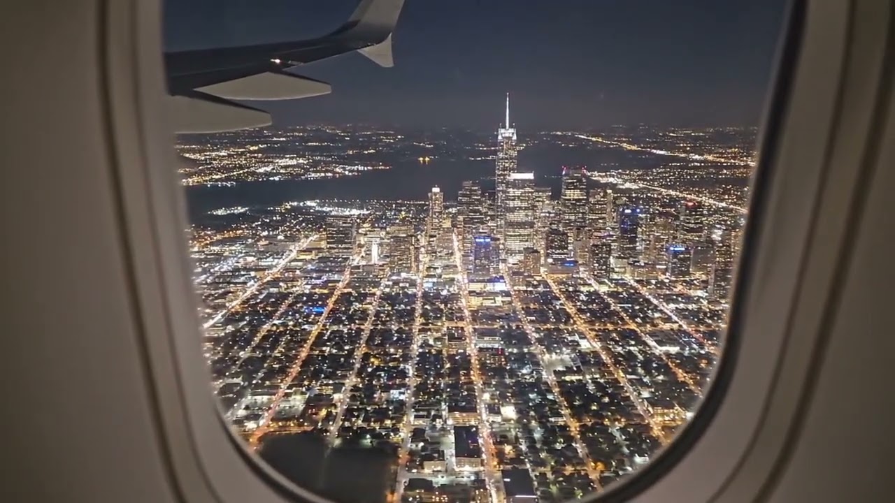 Night Airplane Flight Sounds 🌙✈️ White Noise for Better Sleep