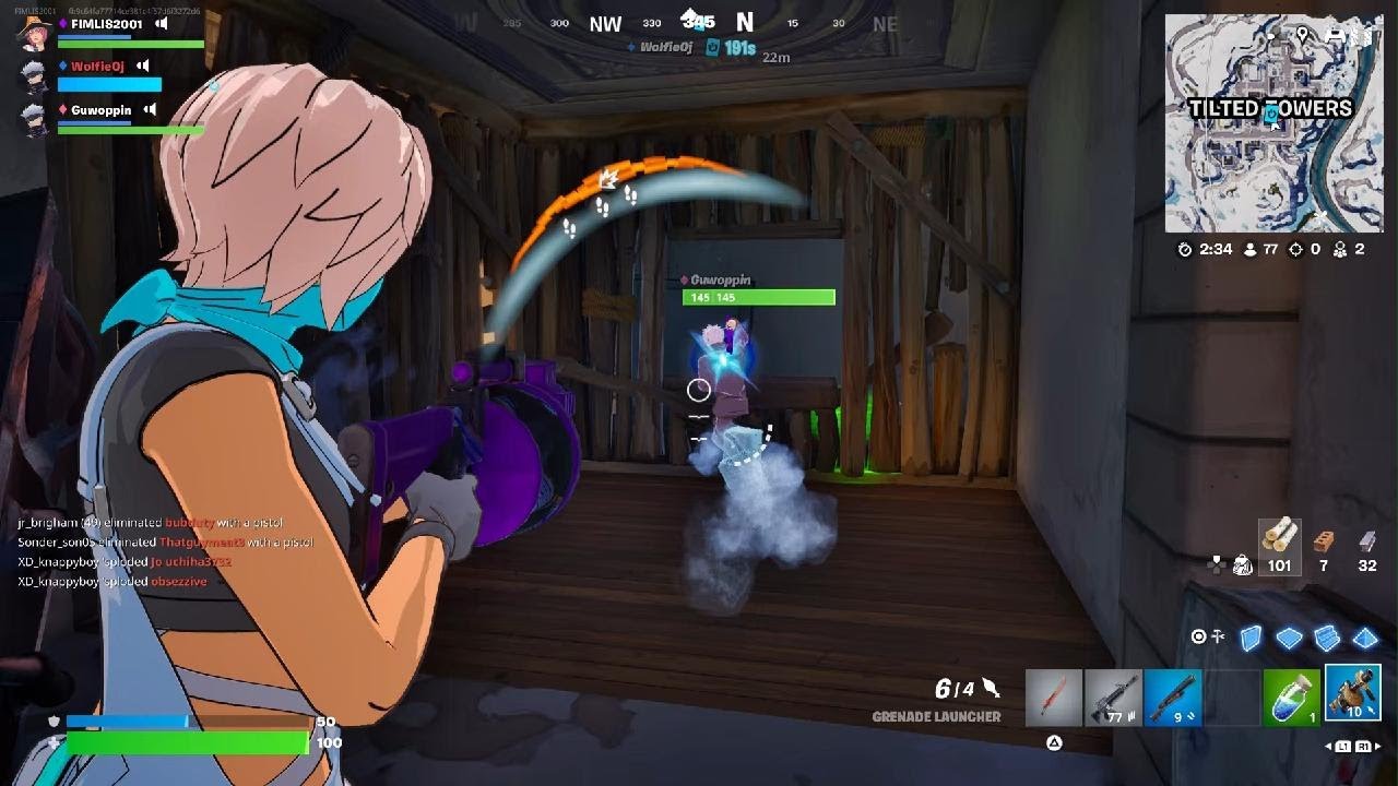 This Fortnite match was really intense at the end