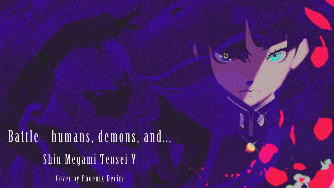 Shin Megami Tensei V - Battle - humans, demons, and... (Cover)