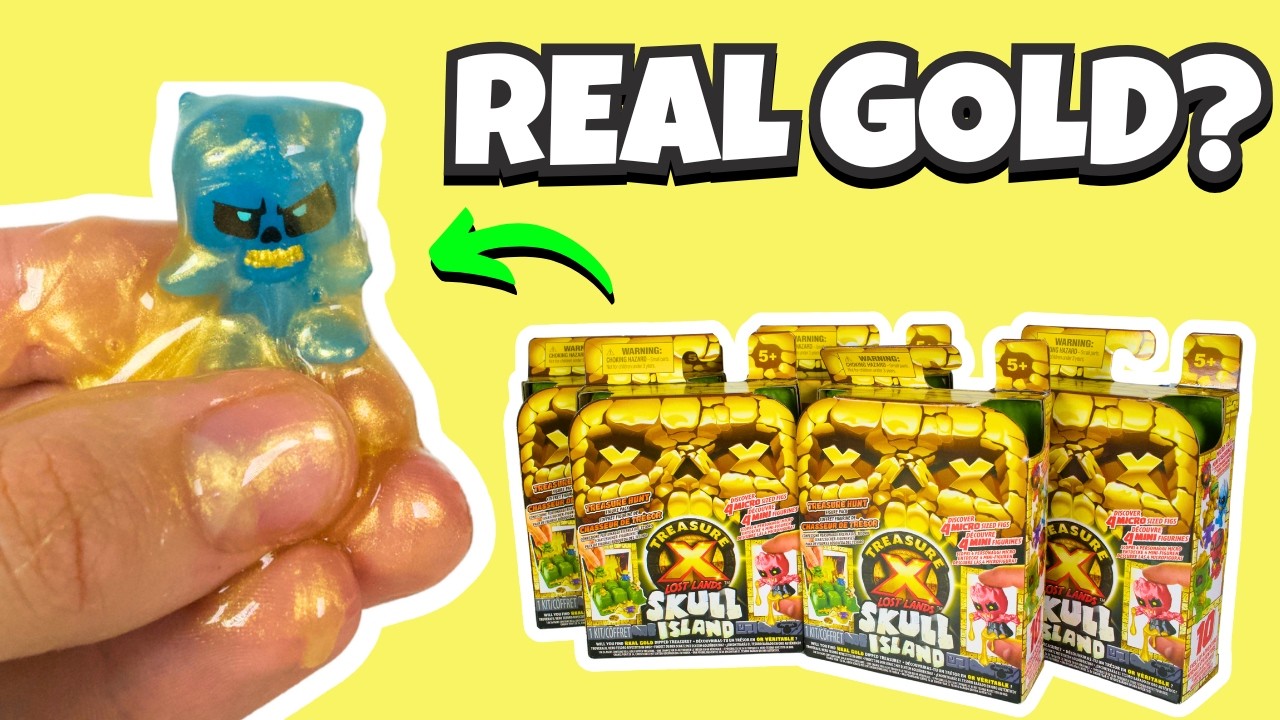 Открываем 5 наборов Treasure X Skull Island!