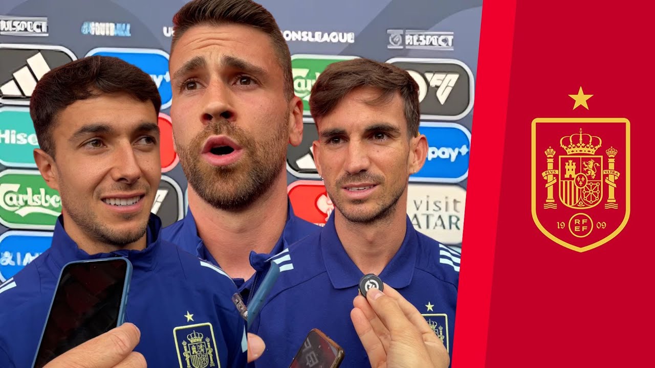 SELECCIÓN ESPAÑOLA |  UNAI SIMÓN, ZUBIMENDI y FABIÁN hablan tras vencer a FRANCIA | NATIONS LEAGUE