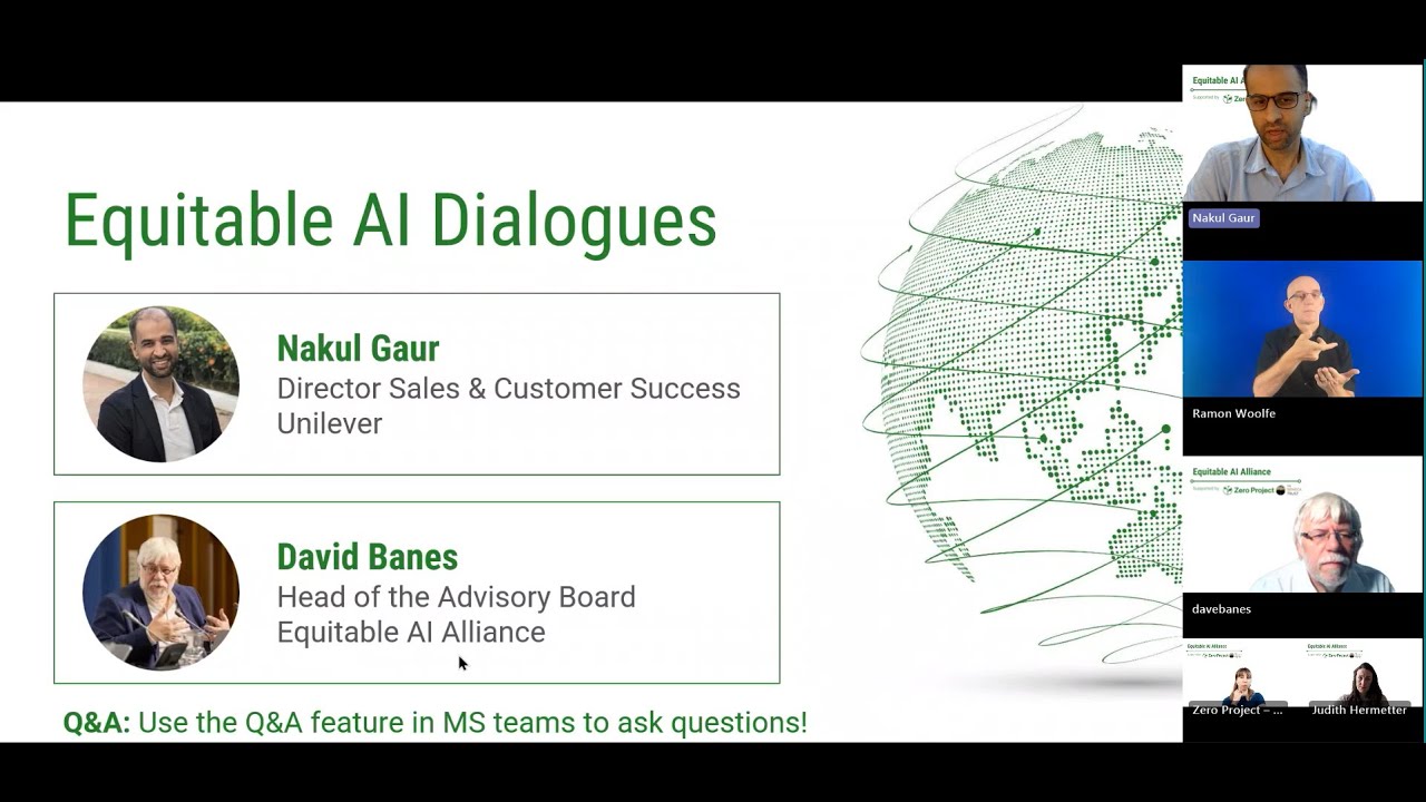 Equitable AI Dialogues: How AI is Shaping Inclusive Workplaces | Webinar recording