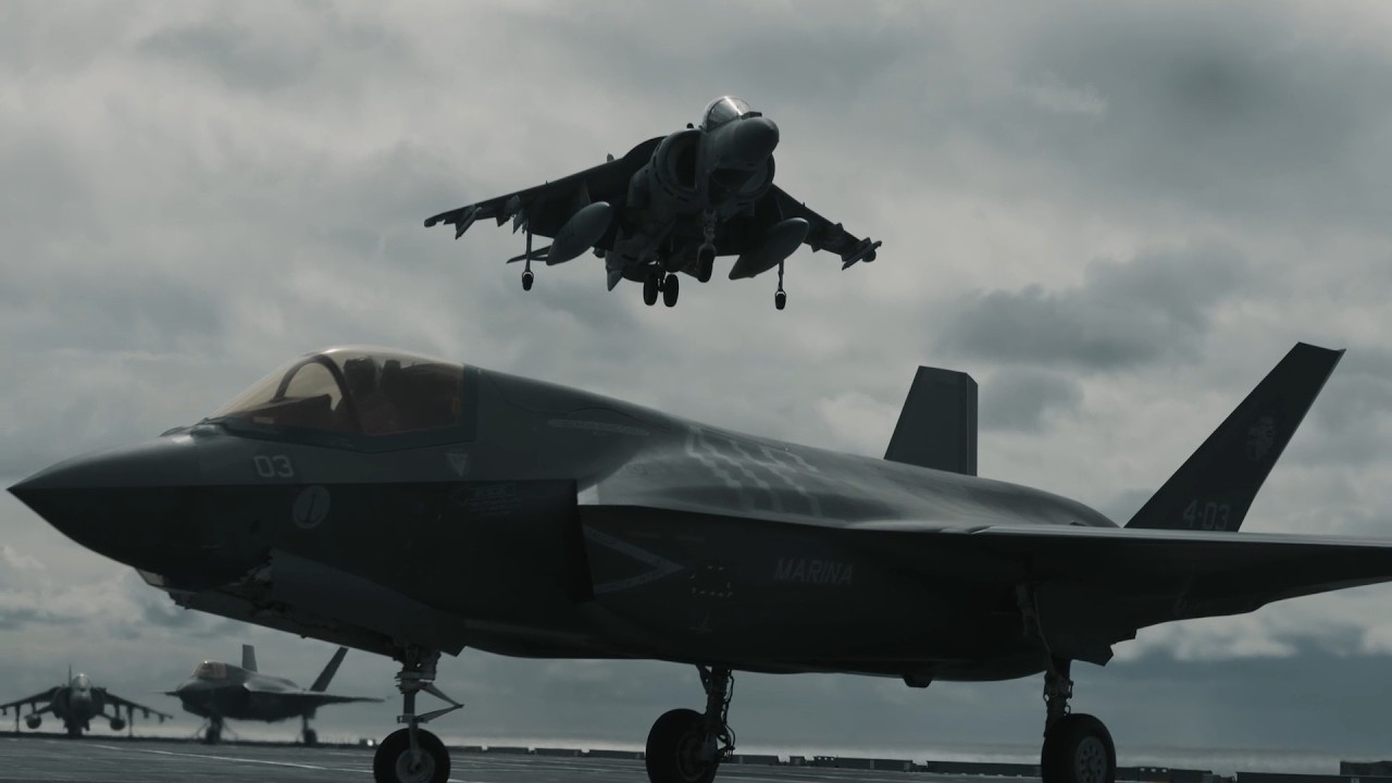 ALL ABOARD - Italian Aircraft Carrier ITS Cavour in the Mediterranean