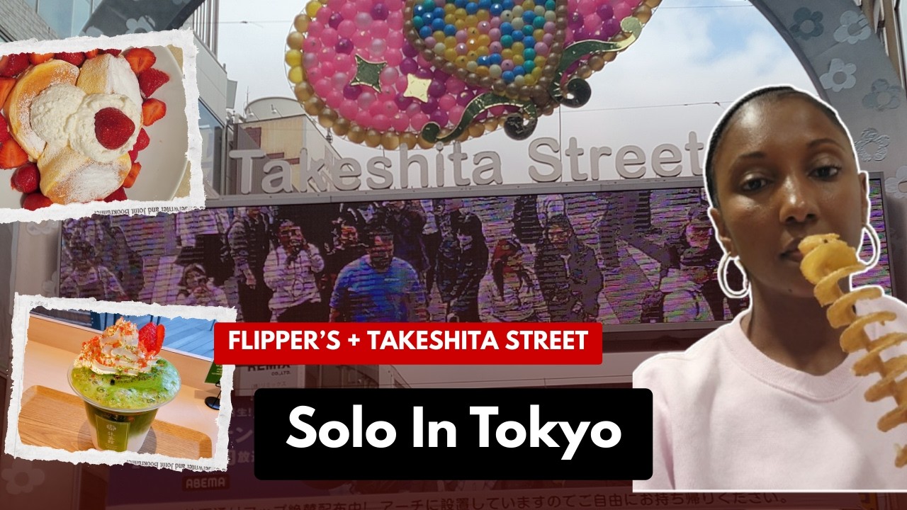 First Day in Tokyo: Flipper’s Pancakes & Exploring Harajuku Alone