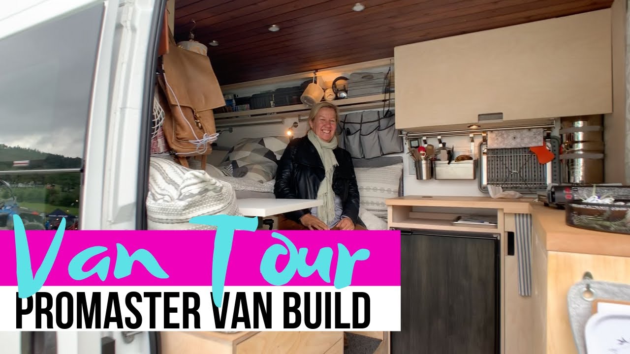 VAN TOUR | Solo Female Inspired By Living Small Has Turned This Promaster Into A Dream Home
