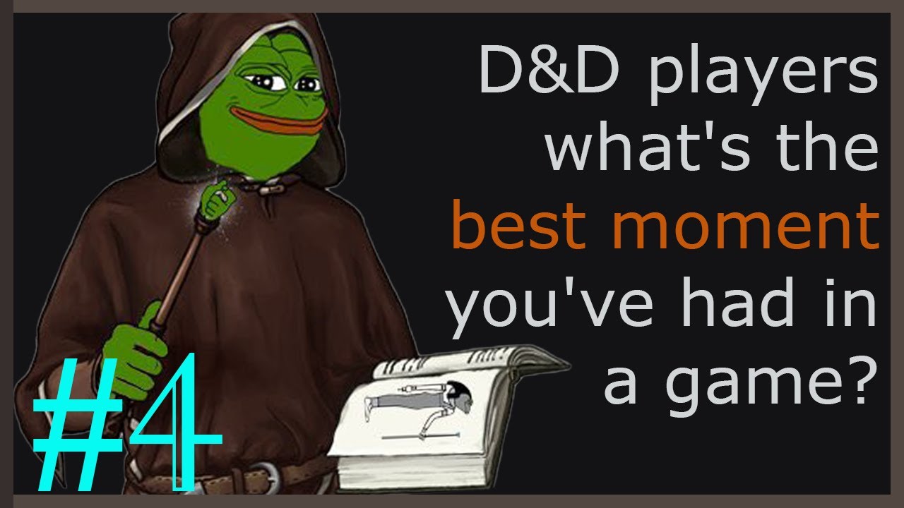 D&D players, what's the best moment you've had in a game? Part 4 (r/dndstories)