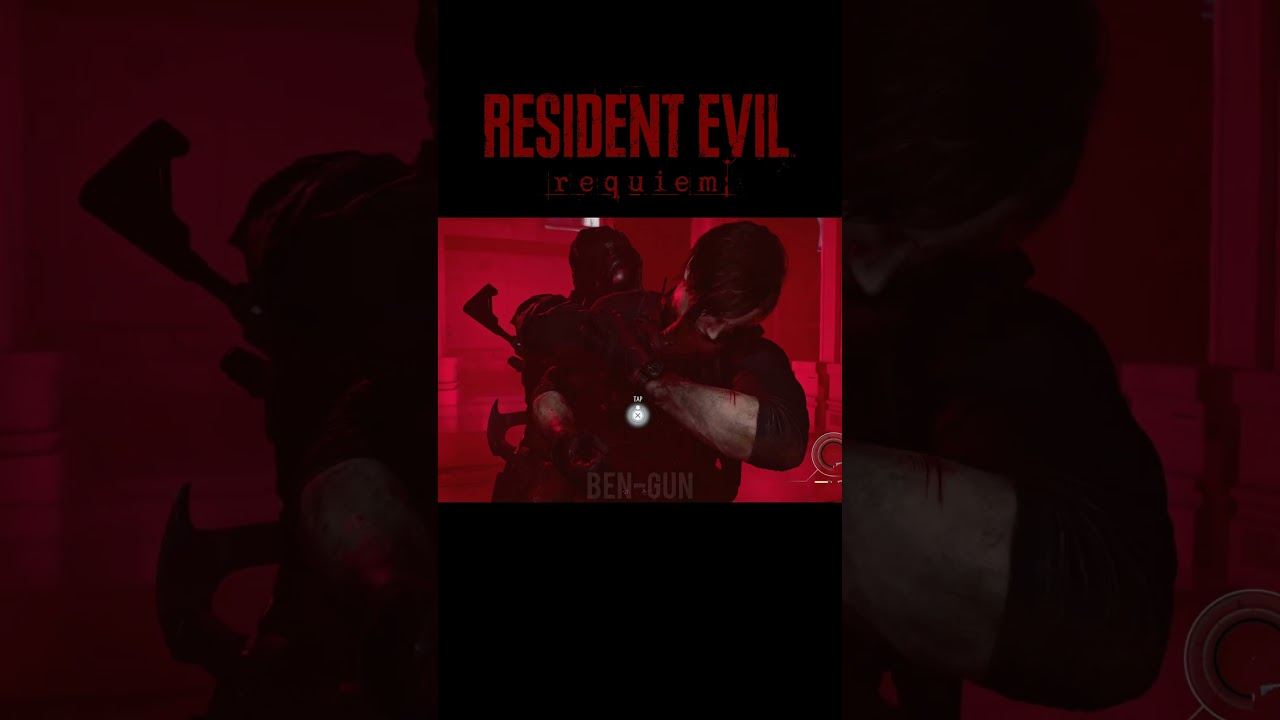 HUNK snaps LEON's Neck 💀 Resident Evil Requiem