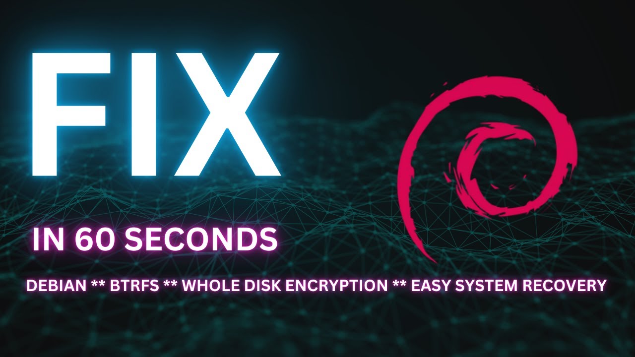 Break Debian… Fix It in 60 Seconds (GRUB Rollback)