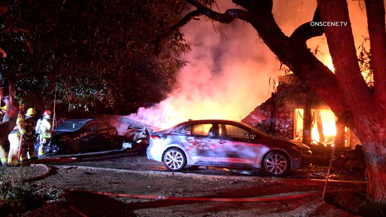 House Burns To The Ground