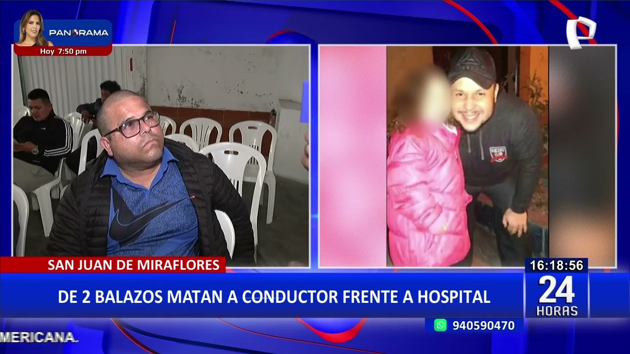 Velan restos de conductor de la empresa Lipetsa asesinado frente a hospital en SJM