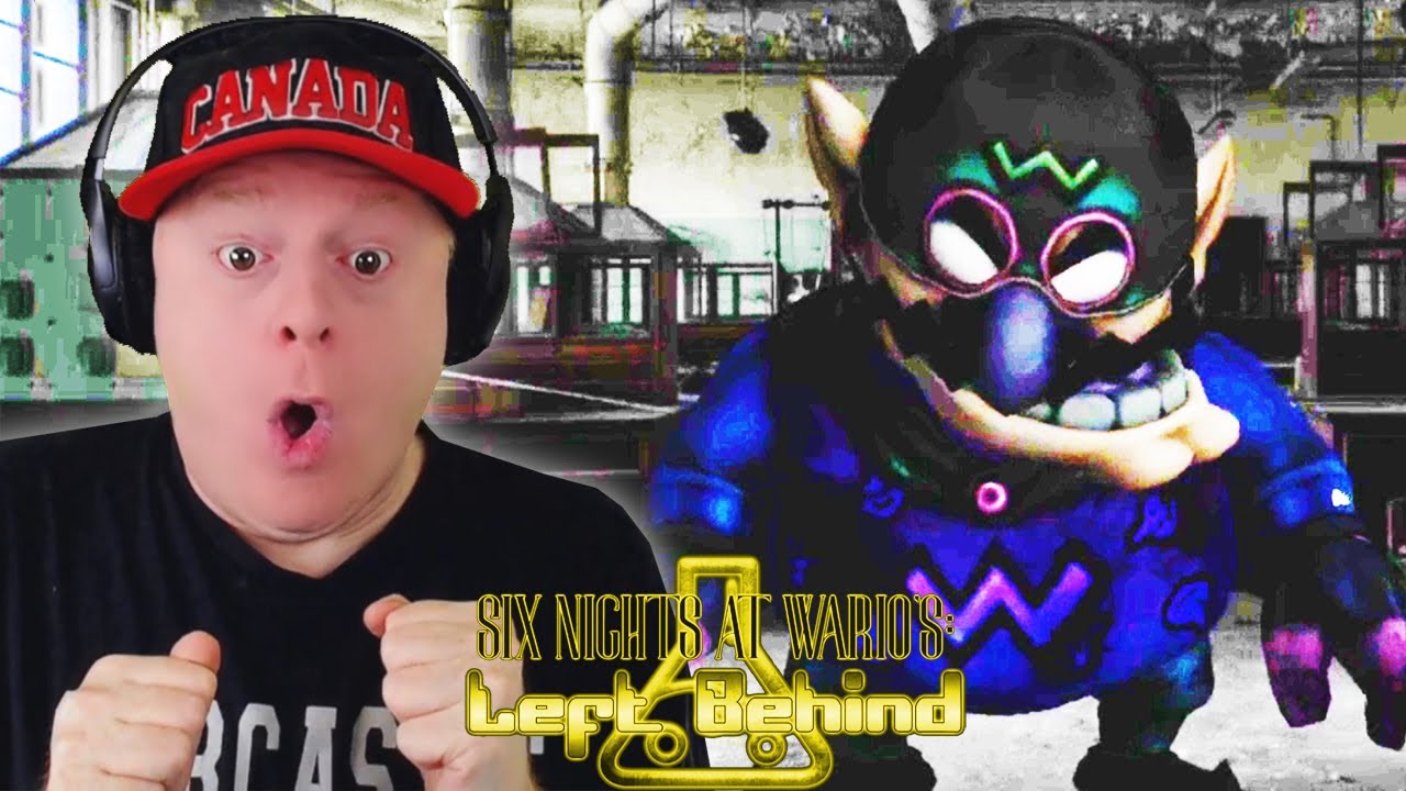 BRUNO ATTACKS | SIX NIGHTS AT WARIO'S: LEFT BEHIND - NIGHT 6 + MAIN WORKSTATION NIGHT & EXTRAS