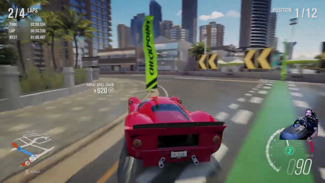 look back at Forza Horizon 3 to 5 with controller and wheel