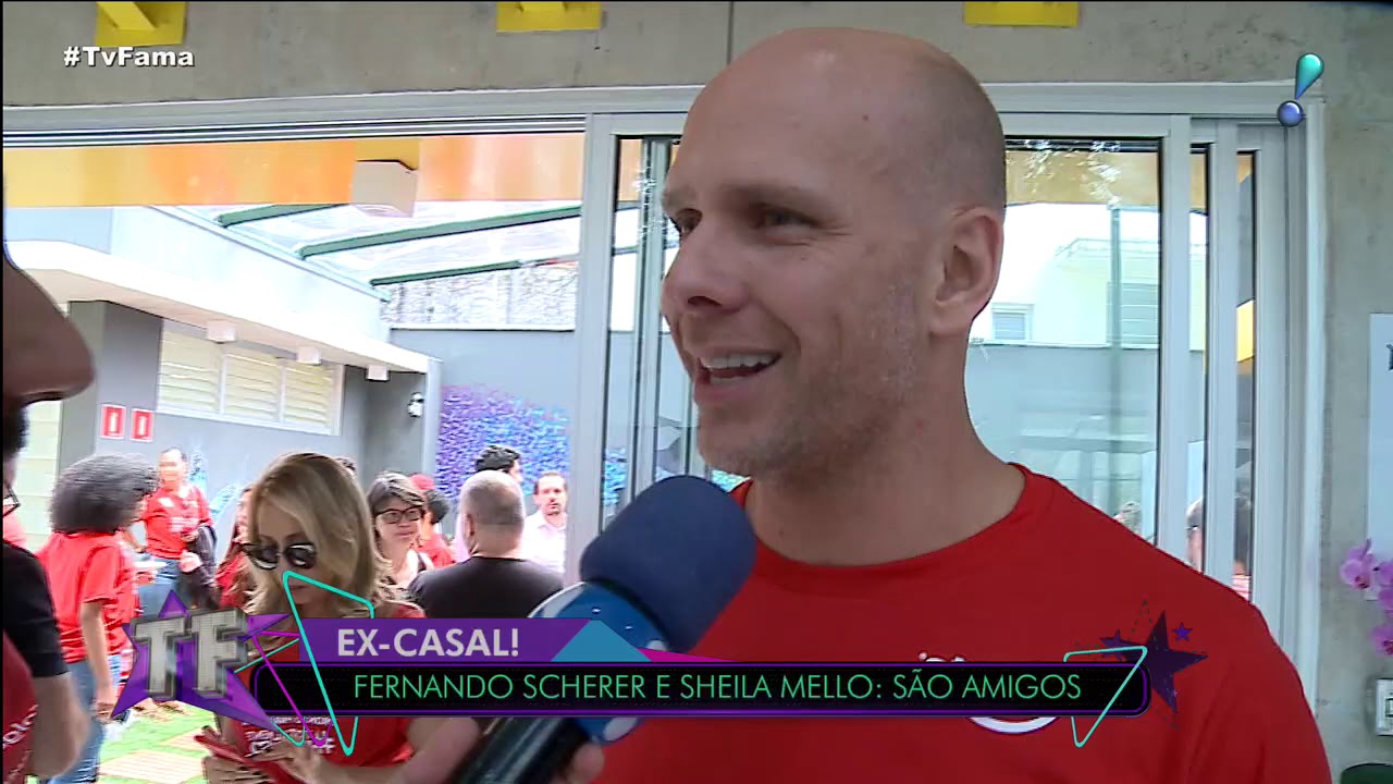 Nadador Xuxa sobre ex-esposa Sheila Mello: 