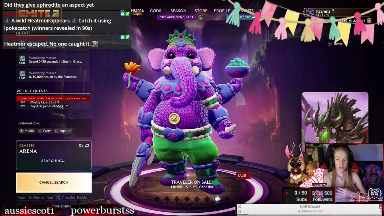 [VOD] Smite 2 - 🎉HOUSEWARMING PARTY STREAM🎉ft Lief from BrutalMaglliniTime