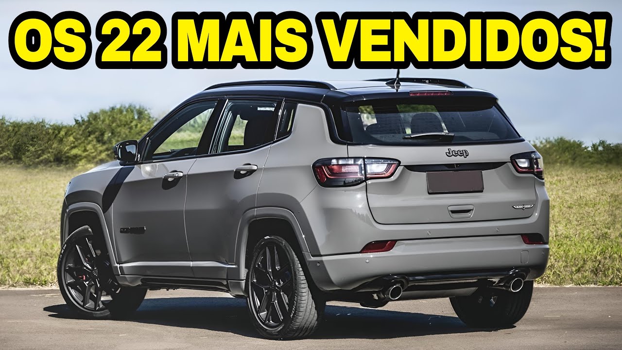 🚨 OS 22 SUVs M&Eacute;DIOS MAIS VENDIDOS! E OS MENOS TAMB&Eacute;M...